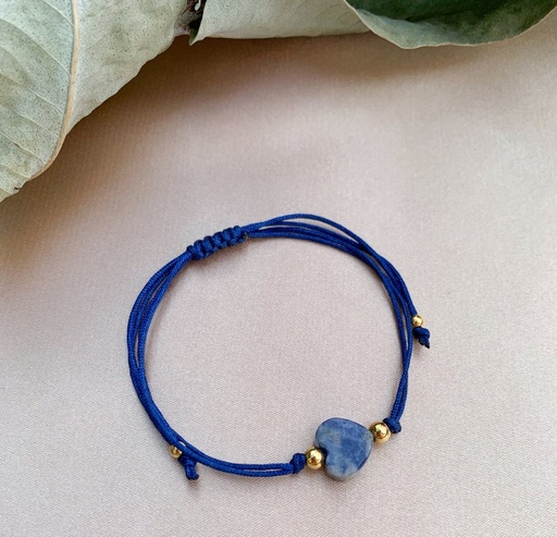Pulsera Modelo Hawái (Sodalita)